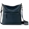 The Sak Lucia Crossbody Leather Bag In Purple