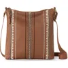 The Sak Lucia Crossbody Leather Bag In Brown