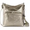 The Sak Lucia Crossbody Leather Bag In Gold