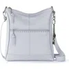 The Sak Lucia Crossbody Leather Bag In Gray