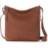 The Sak Lucia Crossbody Leather Bag In Brown