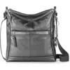 The Sak Lucia Crossbody Leather Bag In Gray