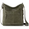The Sak Lucia Crossbody Leather Bag In Green