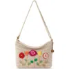 The Sak Lumi Covertible Crossbody Bag In Flower Ecru
