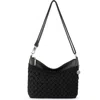 The Sak Lumi Covertible Crossbody Hand Crochet Bag In Black