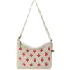 The Sak Lumi Covertible Crossbody Hand Crochet Bag In Red
