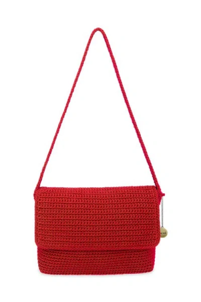The Sak Marlow Crochet Flap Shoulder In Blue