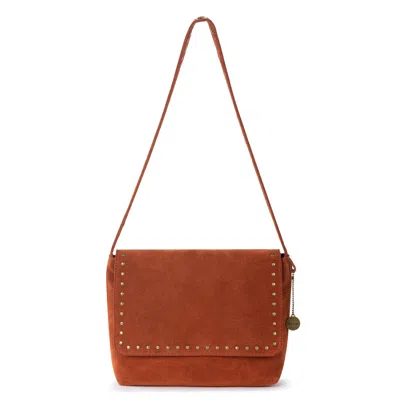 The Sak Marlow Flap Shoulder Bag In Brown
