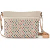 The Sak Melrose Crossbody Bag In Ecru Multi Beads