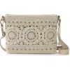 The Sak Melrose Crossbody Bag In Natural Medallion