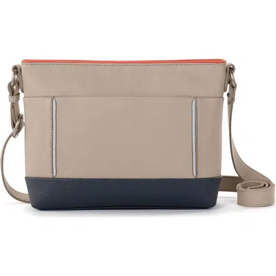 The Sak Melrose Crossbody Leather Bag In Sand