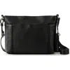 The Sak Melrose Crossbody Leather Bag In Black