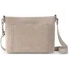 The Sak Melrose Crossbody Leather Bag In Sand