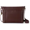 The Sak Melrose Crossbody Leather Bag In Brown