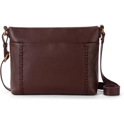 The Sak Melrose Crossbody Leather Bag In Brown