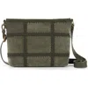 The Sak Melrose Crossbody Leather Bag In Green