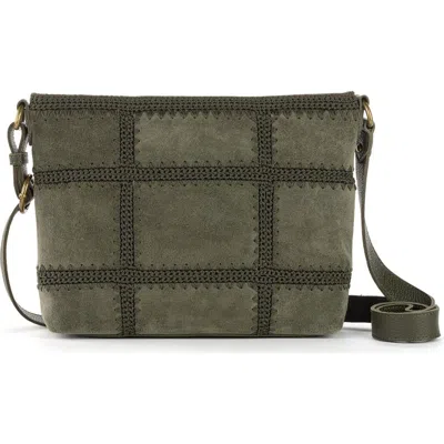 The Sak Melrose Crossbody Leather Bag In Green