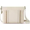 The Sak Melrose Crossbody Leather Bag In Neutral