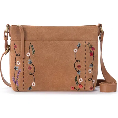 The Sak Melrose Crossbody Leather Bag In Pattern