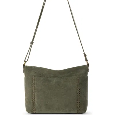 The Sak Melrose Crossbody In Moss Suede