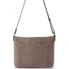 The Sak Melrose Crossbody In Mushroom Suede