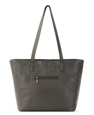 The Sak Melrose Leather Extra Large Tote Bag In Black