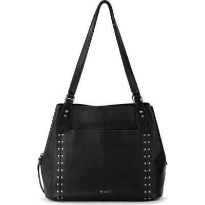 The Sak Melrose Leather Satchel In Black