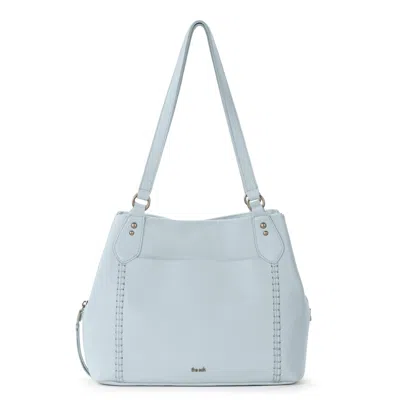 The Sak Melrose Leather Satchel In Blue