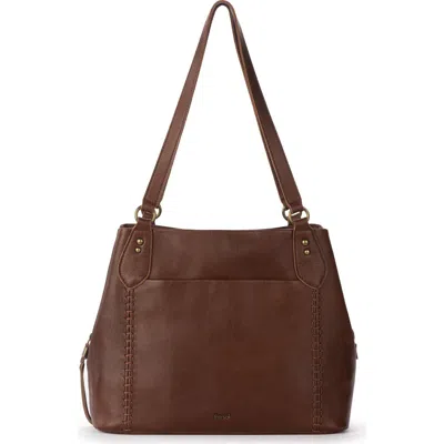 The Sak Melrose Leather Satchel In Black