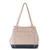 The Sak Melrose Leather Satchel In Multi
