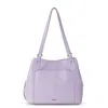 The Sak Melrose Leather Satchel In Pink