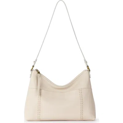 The Sak Melrose Leather Shoulder Bag In Neutral