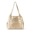 The Sak Melrose Leather Satchel In Yellow