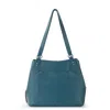 The Sak Melrose Leather Satchel In Orange