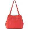 The Sak Melrose Satchel Bag In Cayenne