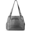 The Sak Melrose Satchel Bag In Gray