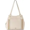 The Sak Melrose Satchel Bag In Stone Neutral Seminyak