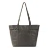 The Sak Melrose Shoulder Tote In Grey