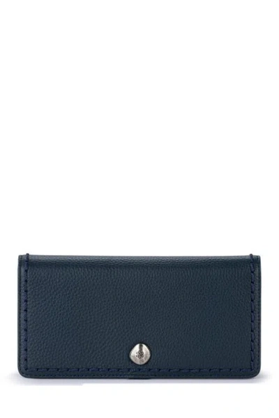 The Sak Mira Large Leather Wallet In Blue