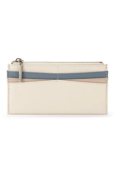 The Sak Neva Large Card Wallet In Coastal Block