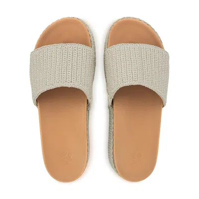 The Sak Olivia Platform Sandal In Neutral