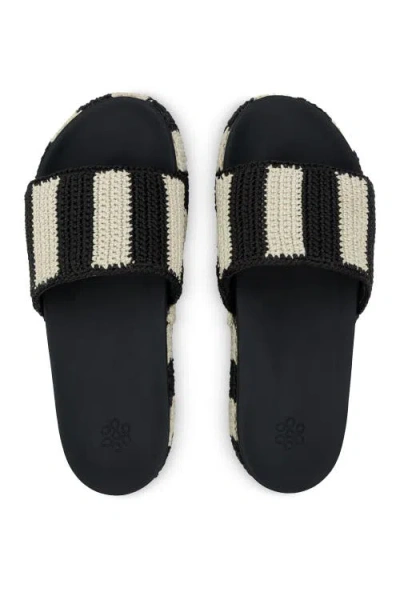 The Sak Olivia Slide Sandal In Black