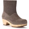 The Sak Paloma Clog Boots In Mushroom Suede