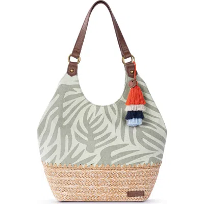 The Sak Roma Expandable Shopper In Gray