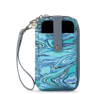 The Sak Salinas Smartphone Crossbody Bag In Blue