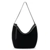 The Sak Sequoia Hobo Leather Bag In Black