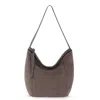 The Sak Sequoia Hobo Leather Bag In Gray