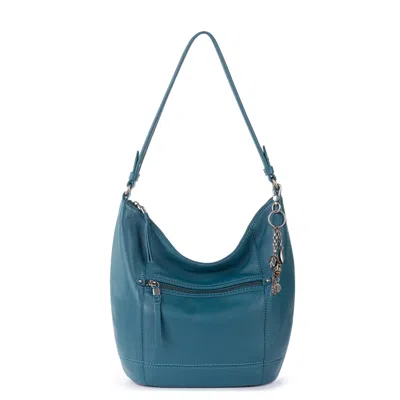 The Sak Sequoia Hobo Leather Bag In Blue
