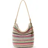 The Sak Sequoia Hobo Bag In Eden Stripe
