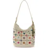 The Sak Sequoia Hobo Bag In Natural Multi Flower